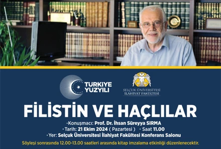 "Filistin ve Haçlılar" Konulu Konferans